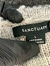 Sanctuary Metallic Silver Turtleneck Sweater Size L - photo 7