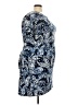 MICHAEL Michael Kors Print Blue Casual Dress Size 3X - photo 4