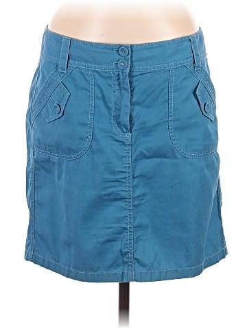 Ann Taylor Denim Skirt (view 1)