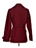 Lucky Brand Burgundy Coat Size S - photo 2