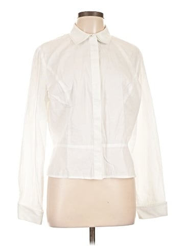 Jones New York Signature Long Sleeve Blouse (view 1)