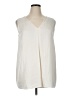 Classiques Entier Ivory Sleeveless Blouse Size XL - photo 1
