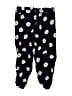 Justice 100% Rayon Floral Black Casual Pants Size 8 - photo 2