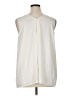 Classiques Entier Ivory Sleeveless Blouse Size XL - photo 2