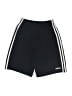 Adidas 100% Polyester Solid Black Athletic Shorts Size 10 - photo 1