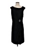 Jessica Howard Solid Black Cocktail Dress Size P (petite) - photo 1