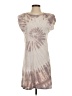 Lulus 100% Cotton Tie-dye Tan Casual Dress Size XS - photo 1