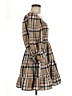Mi ami Plaid Brown Casual Dress Size M - photo 4