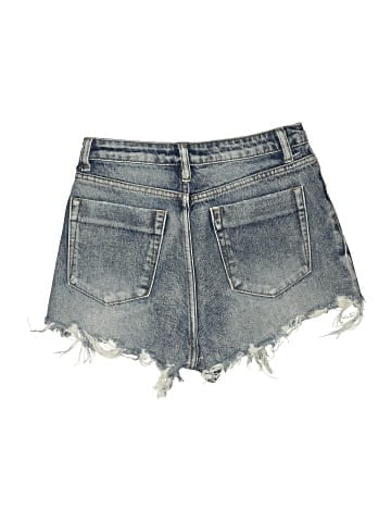 Signature 8 Denim Shorts (view 2)