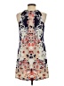 Alfani Print Blue Casual Dress Size S - photo 2