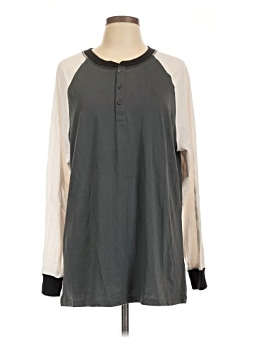 Lularoe Long Sleeve Henley (view 1)