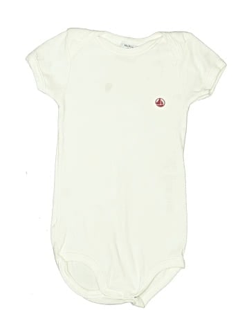 Petit Bateau Short Sleeve Onesie (view 1)