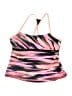 ZeroXposur 100% Polyester Print Pink Swimsuit Top Size XXL - photo 1