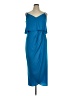 City Chic 100% Polyester Blue Cocktail Dress Size 14 Plus (XS) - photo 1