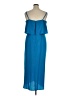City Chic 100% Polyester Blue Cocktail Dress Size 14 Plus (XS) - photo 2