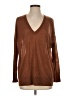 Zara Brown Long Sleeve Top Size S - photo 1