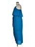 City Chic 100% Polyester Blue Cocktail Dress Size 14 Plus (XS) - photo 5