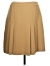 Wilfred 100% Polyester Solid Tan Casual Skirt Size 12 - photo 1