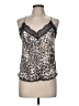 Lovestitch Brown Sleeveless Blouse Size M - photo 1
