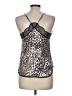 Lovestitch Brown Sleeveless Blouse Size M - photo 2