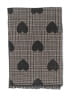 Rachel Zoe 100% Polyester Black Scarf One size - photo 2