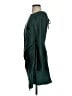 Hello Molly 100% Polyester Solid Green Casual Dress Size 4 - photo 5