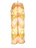 Zara Print Yellow Casual Pants Size L - photo 2