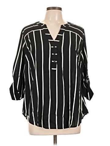 Torrid 3/4 Sleeve Blouse (view 1)