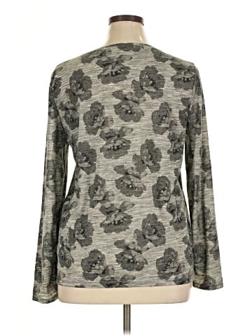 Ann Taylor LOFT Outlet Long Sleeve T-Shirt (view 2)
