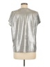 Torrid Metallic Silver Short Sleeve Top Size Med Plus (00) - photo 2