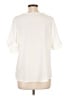 AB Studio Ivory Short Sleeve Blouse Size L - photo 2