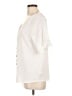 AB Studio Ivory Short Sleeve Blouse Size L - photo 5