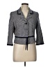 Pink Tartan Polka Dots Blue Blazer Size 12 - photo 1