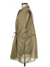 Zara Tan Sleeveless Button-Down Shirt Size M - photo 5