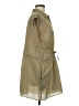 Zara Tan Sleeveless Button-Down Shirt Size M - photo 4