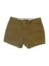 J.Crew 100% Cotton Solid Brown Khaki Shorts Size 2 - photo 1