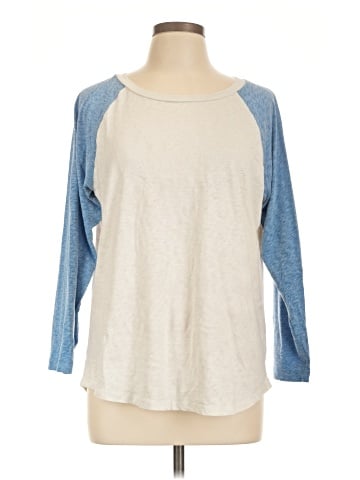 J.Crew 3/4 Sleeve T-Shirt (view 1)