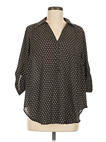 Torrid 3/4 Sleeve Blouse (view 1)