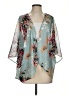 Unbranded 100% Polyester Teal Kimono Size S - photo 1