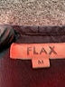 Flax Black 3/4 Sleeve Blouse Size 10 (M) - photo 7
