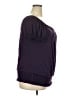 Perseption Concept Purple Short Sleeve Top Size 2X - photo 4