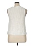 Old Navy White Sweater Vest Size XL - photo 2