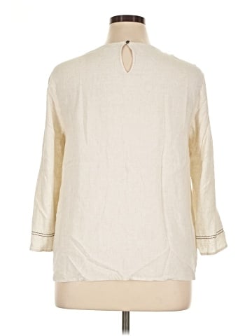 J.Jill 3/4 Sleeve Blouse (view 2)