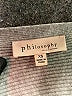 Philosophy Republic Clothing Gray Pullover Sweater Size XS - photo 7