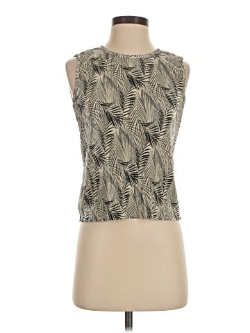 Plisse Sleeveless Blouse (view 1)