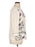 J.Jill Floral Ivory 3/4 Sleeve Blouse Size XL - photo 4