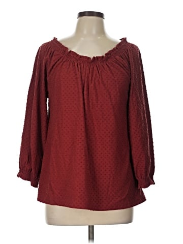 Style&Co 3/4 Sleeve Blouse (view 1)