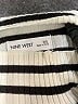 Nine West Stripes White Turtleneck Sweater Size XXL - photo 7