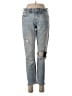 Zara Hearts Blue Jeans Size 2 - photo 1