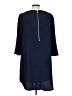 BB Dakota 100% Polyester Solid Blue Casual Dress Size L - photo 2